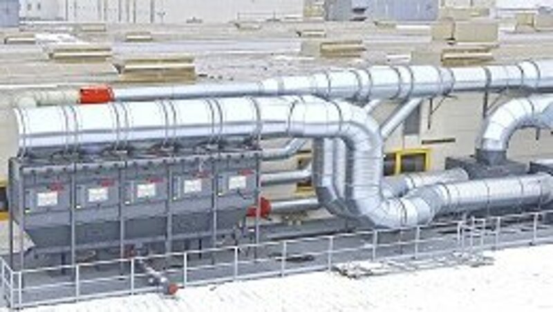 Central extraction system DUSTMAC from ESTA