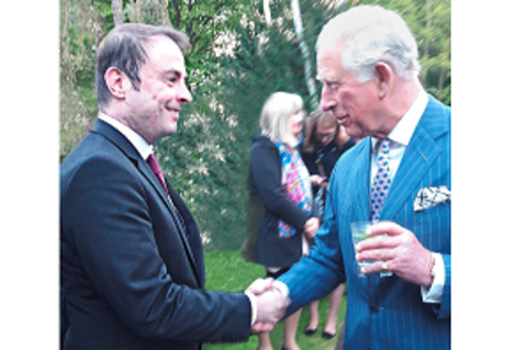 Alexander Kulitz in conversation with Prince Charles Alexander Kulitz in conversation with Prince Charles