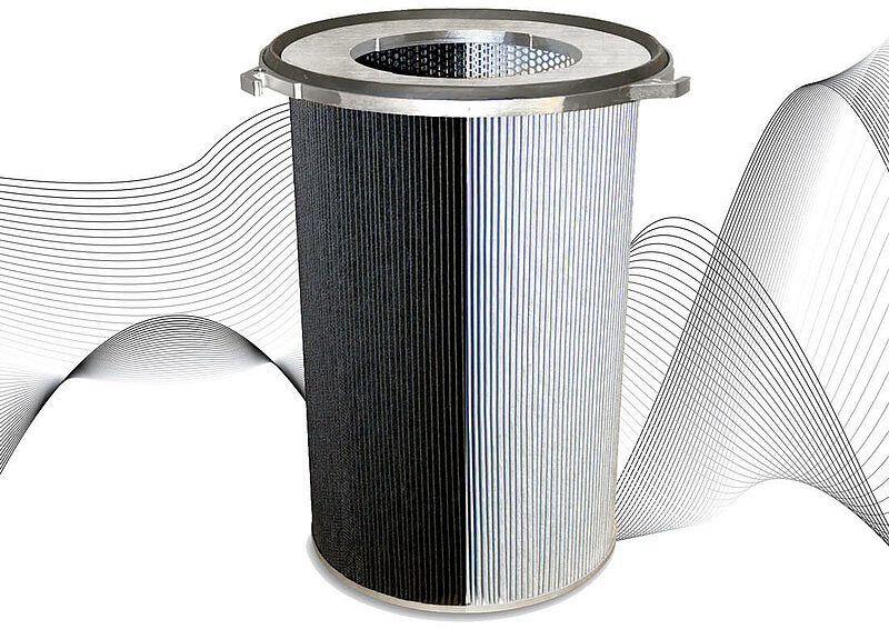 Die Filterpatrone von ESTA.