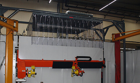 Modular system extraction hood Modular system extraction hood
