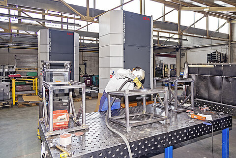 ESTA Absauganlagen in der Metallbearbeitung