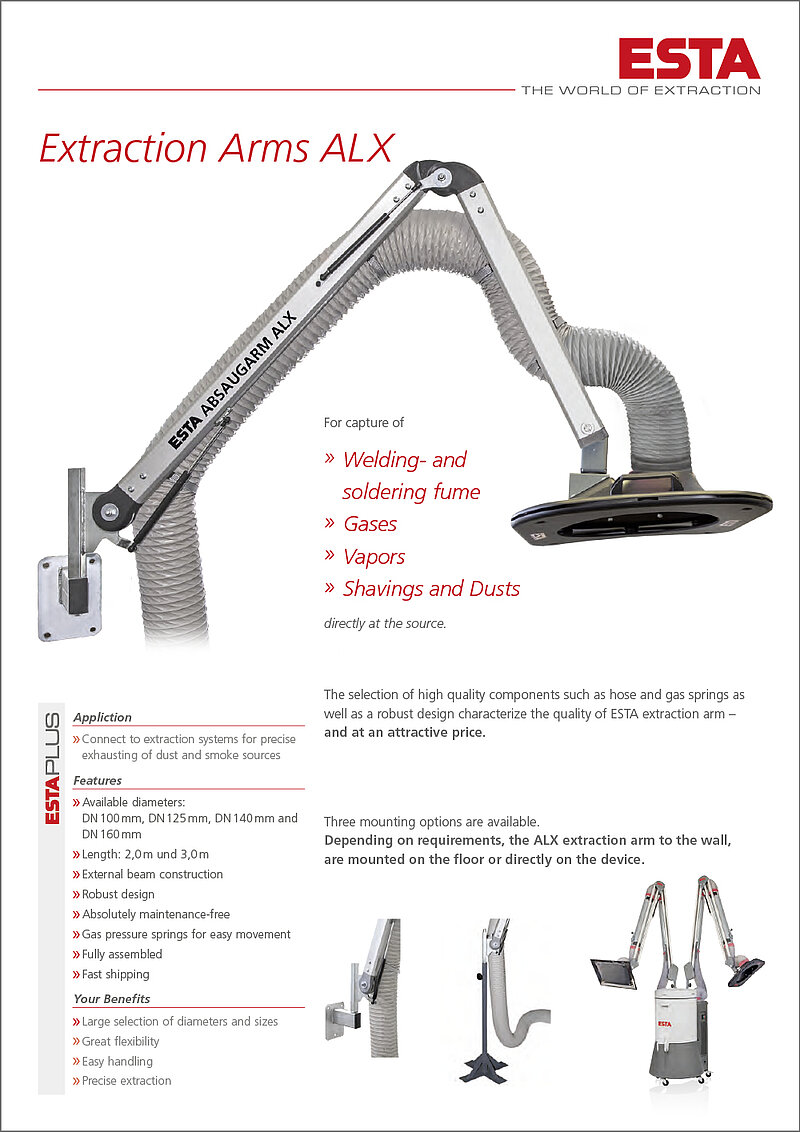 EXTRACTION ARM ALX
