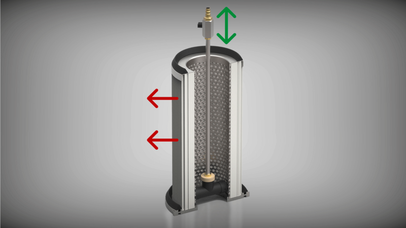 Manuelle Filterreinigung