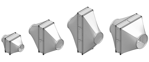 ESTA Heat exchanger for central extraction units