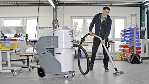 Der EUROSOG W ist ein Industriesauger in Wechselstromausführung.