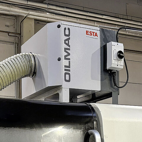 OILMAC auf CNC-Anlage OILMAC auf CNC-Anlage