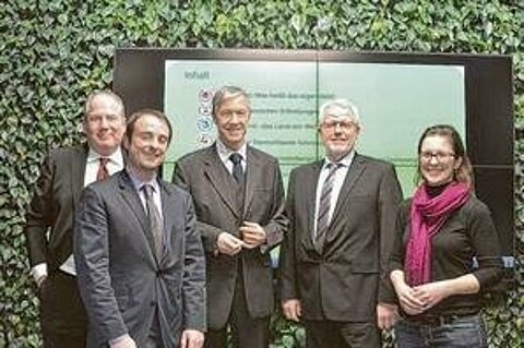 Ralph Blankenberg, Alexander Kulitz, Walter Döring, Karl-Heinz Raguse and Jessica Kulitz.