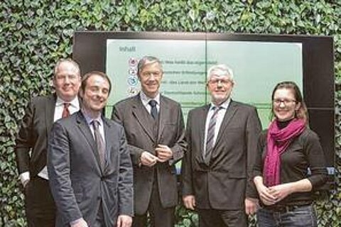 Ralph Blankenberg, Alexander Kulitz, Walter Döring, Karl-Heinz Raguse und Jessica Kulitz.