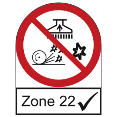 Zentrale Absauganlgen geeignet für Zone 22