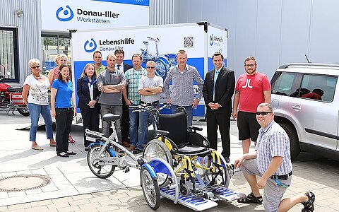 ESTA supports the workshops of Lebenshilfe Donau-Iller with donations. ESTA supports the workshops of Lebenshilfe Donau-Iller with donations.