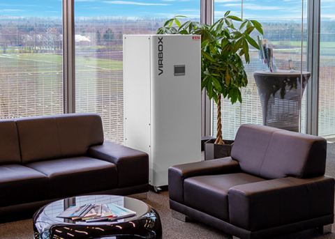 Luftreiniger VirBox im Büro