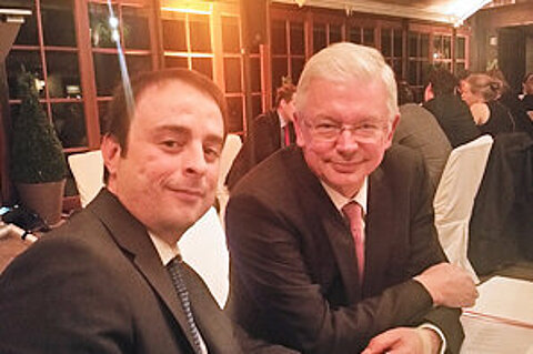 Meeting of Alexander Kulitz and Roland Koch.