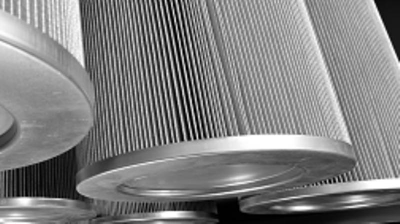 Filterelemente der zentralen Absauganlage DUSTMAC.