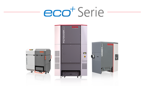 ESTA eco+ extraction systems save up to 50% electricity compared to conventional systems. ESTA eco+ extraction systems save up to 50% electricity compared to conventional systems.