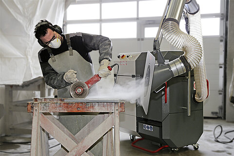 ESTA Absauganlage DUSTOMAT