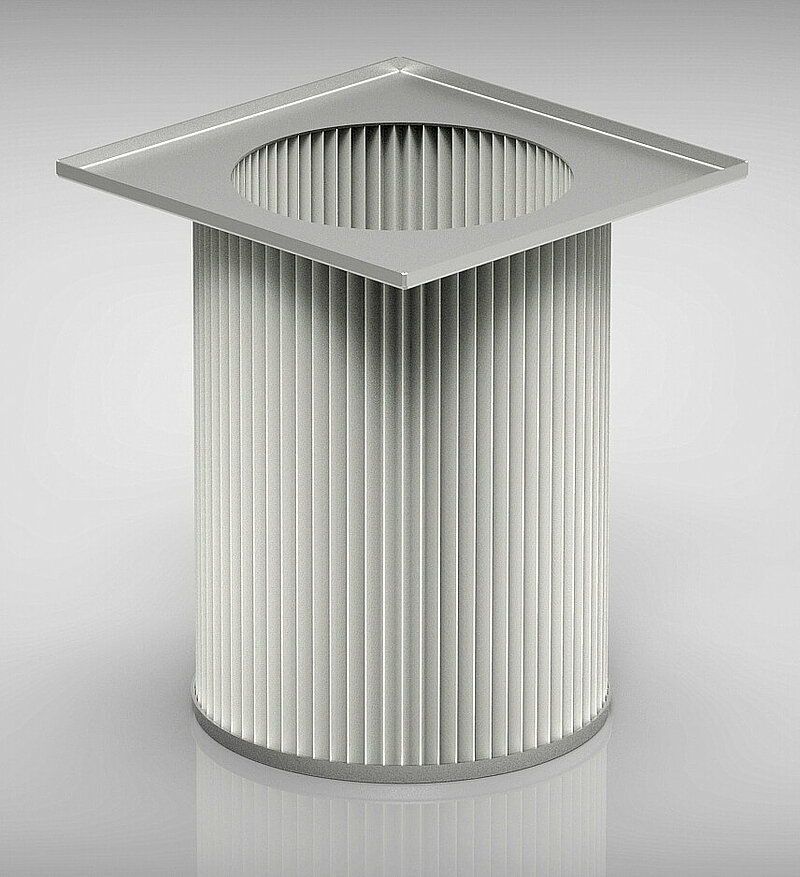 Die manuelle Standardfilterabreinigung von ESTA.