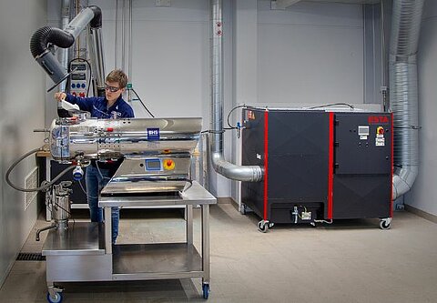 BHS Sonthofen setzt auf Absaugtechnik von ESTA BHS Sonthofen setzt auf Absaugtechnik von ESTA