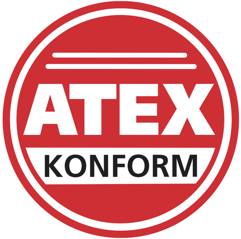 Das Prüfzeichen für ATEX konforme Geräte