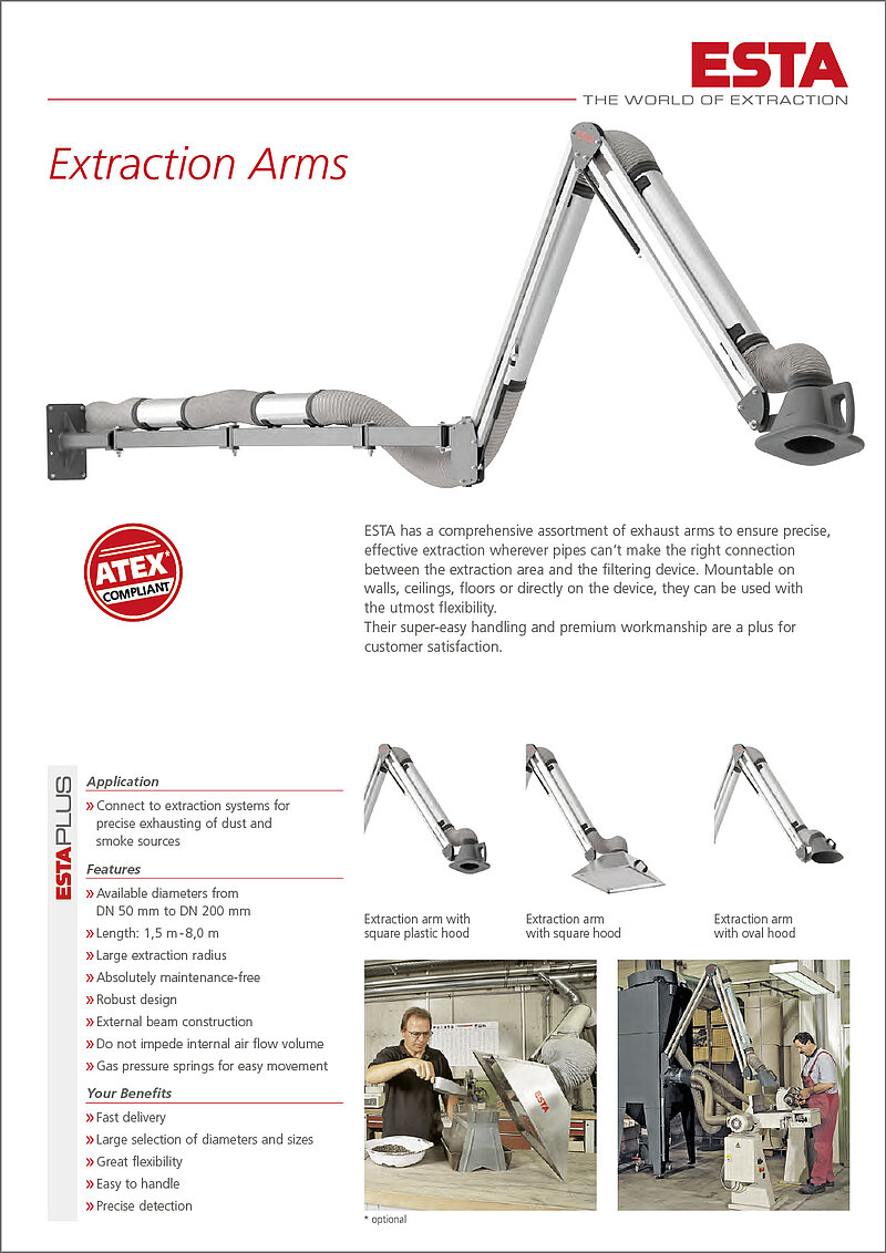 ESTA EXTRACTION ARMS