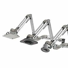 Absaugarme von ESTA zur Erfassung von Schweiß- und Lötrauch, Gasen, Dämpfen und Stäuben