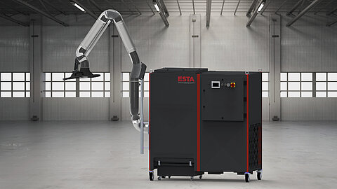 Configurable dust extractor and welding fume filter DUSTOMAT DRY by ESTA Extraction