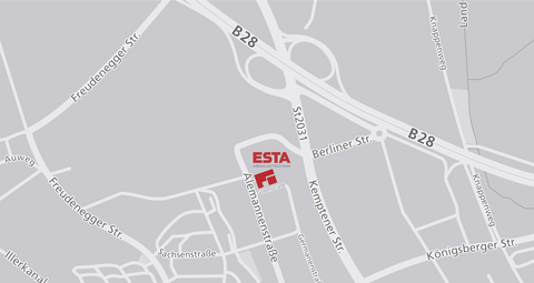 Anfahrtskarte ESTA Absaugtechnik