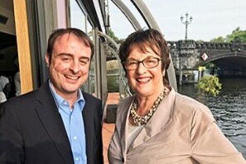 Alexander Kulitz and Brigitte Zypries.