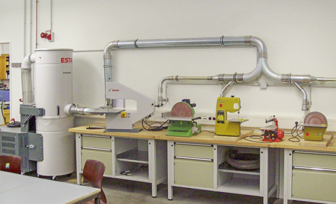 Mobile dust extractor DUSTOVAC