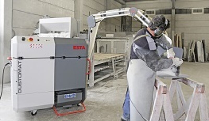 The mobile dust extractor DUSTOMAT 4 from ESTA.