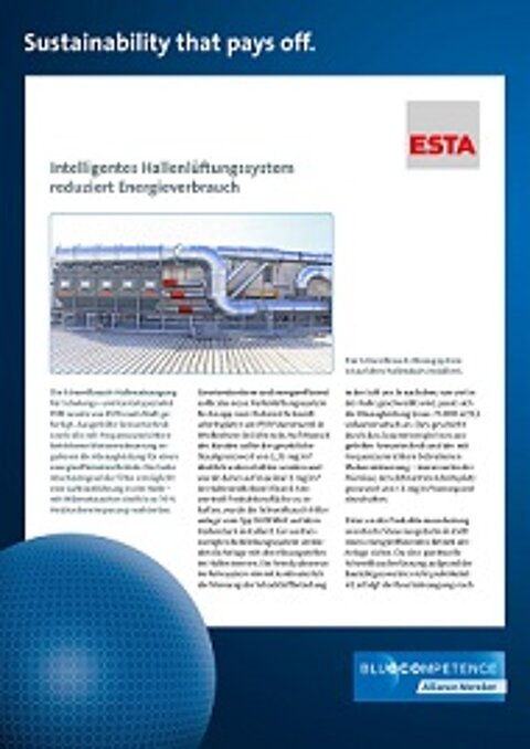 Intelligentes-Hallenlueftungssystem