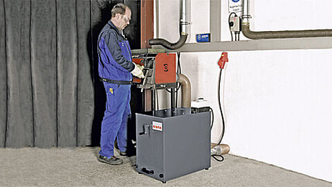 Stationary extraction system TK.
