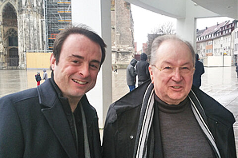 Alexander Kulitz und Heinz Buschkowsky. Alexander Kulitz und Heinz Buschkowsky.