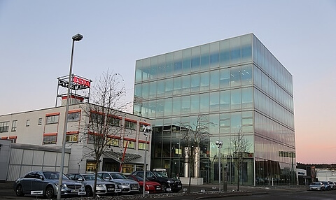 Das neue Vertriebs- und Montagezentrum von ESTA.